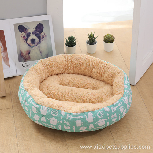 eco-friendly washable multi color luxury dog beds